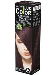 

Оттеночный бальзам для волос "COLOR LUX" тон 12 (коричневый бургунд)
