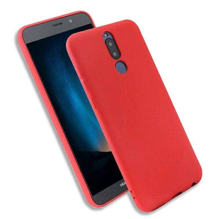 

Чехол Candy Silicone для Huawei Mate 10 lite цвет Красный