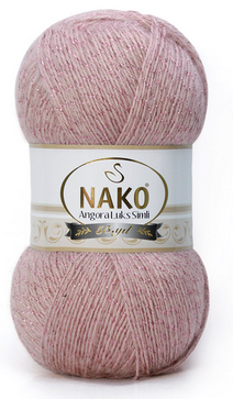

Пряжа Angora Luxs Simli Nako-10275