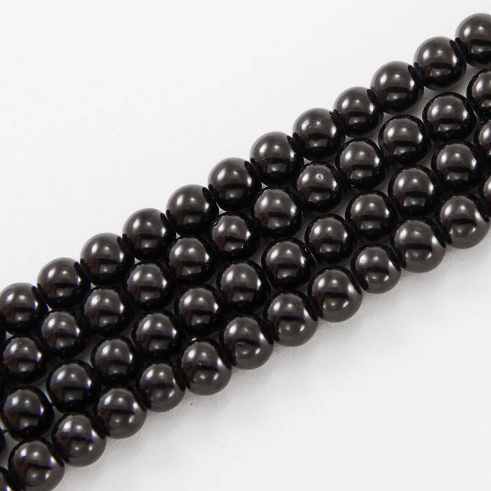 

Бусины Стеклянные Окрашенные, Желейный Стиль, круглые, Цвет: Черный, Диаметр: 6мм, Отв-тие 1мм, около