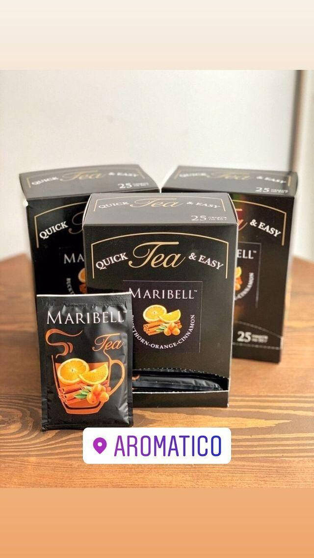 

Облепиха-Апельсин-Корица натуральное фруктовое пюре для чая ТМ Maribell 50 г