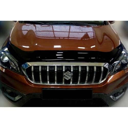 

Дефлектор капота мухобойка Сузуки СХ4 2 Suzuki SX4 II 13- СиМ
