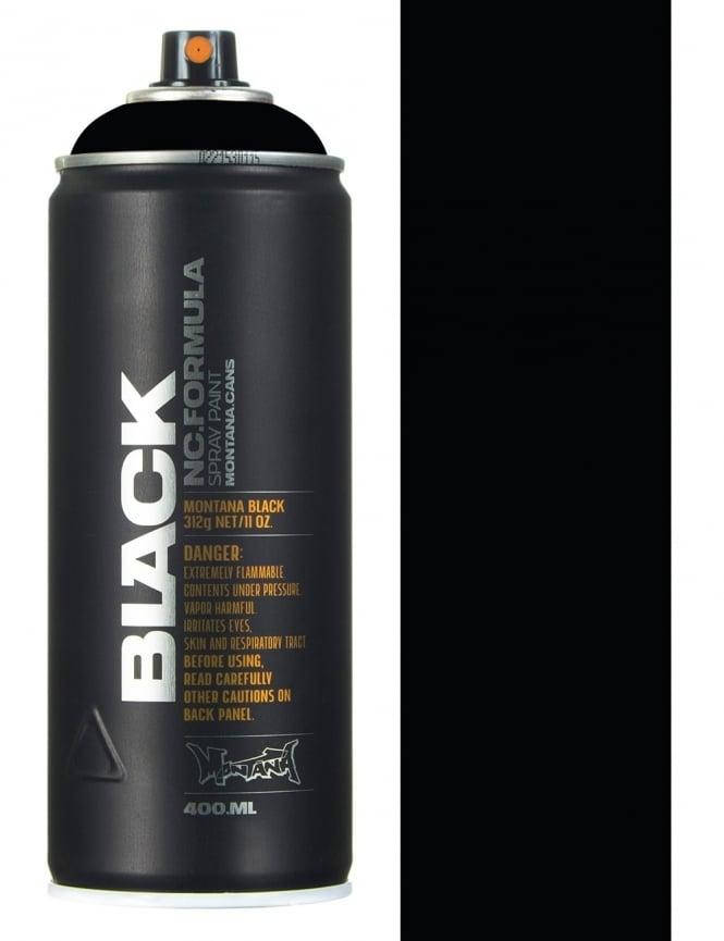 

Аэрозольная краска Montana Black 9001 Черный (Black) 400мл