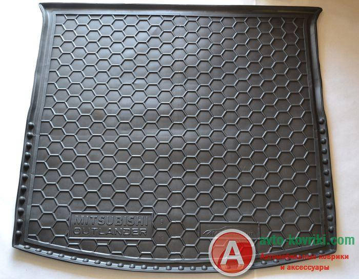 

Avto-Gumm Автоковрики в багажник Mitsubishi Outlander (2012-) от Auto Gumm, Черный