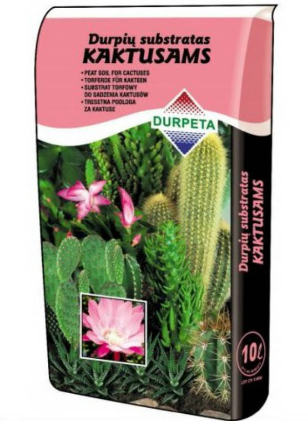 

Субстрат для кактусов и суккулентов Durpeta 10 л
