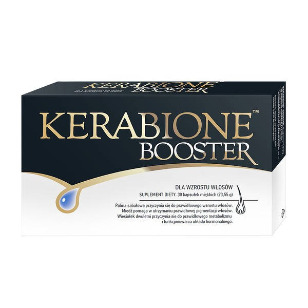 

Kerabione Booster для роста волос, 30 капсул