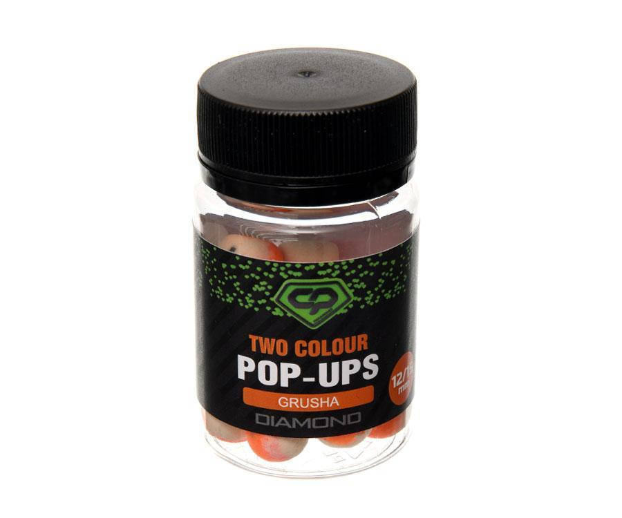 

Бойлы Carp Pro Diamond Pop-Ups Two Collor Grusha 12+15мм