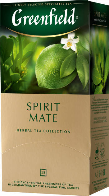 

Чай травяной с лаймом Greenfield Spirit Mate 25 пак.