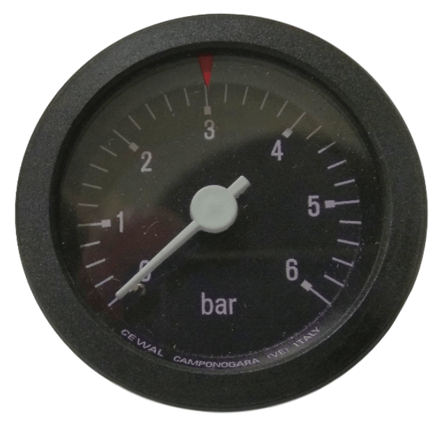 

Манометр с выносным датчиком Cewal ID 52 P (Ø52, 1/4", 0-6 бар, 1500 мм)