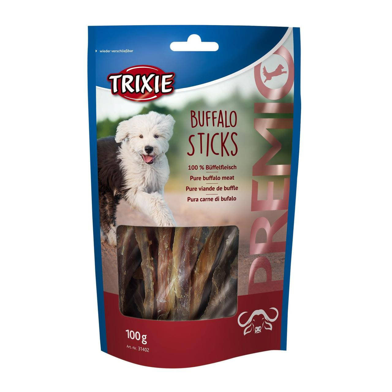 

Лакомство для собак Trixie PREMIO Buffalo Sticks с мясом буйвола 100 г