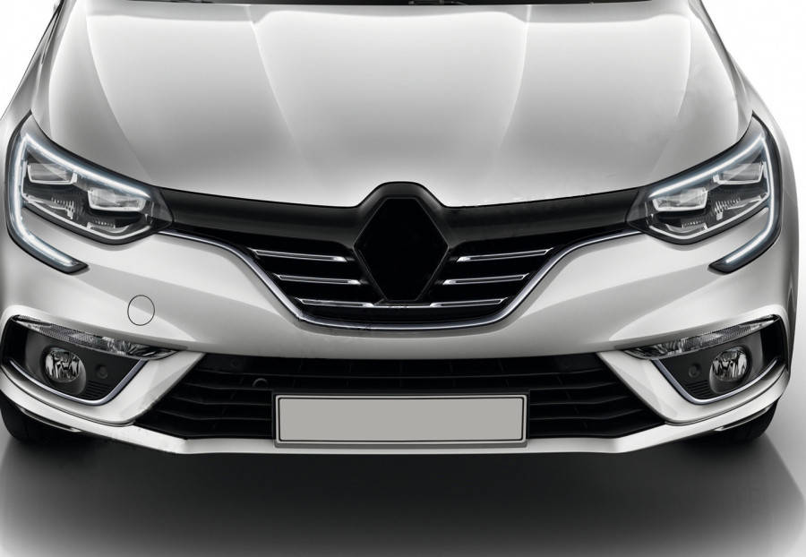 

Накладки на решетку радиатора (5 шт, нерж) Carmos - Турецкая сталь для Renault Megane IV 2016↗ гг.