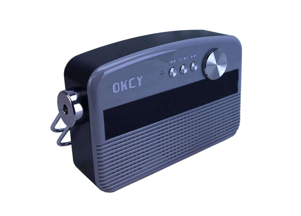 

Мощная колонка колонка Okcy A11 серый