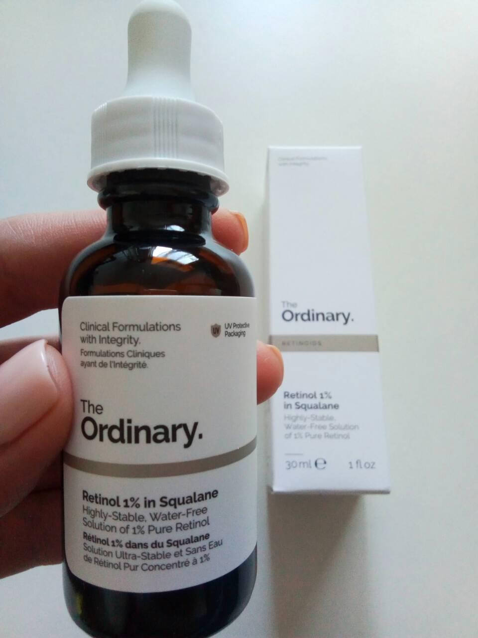 

Сыворотка с ретинолом 1% в Сквалане The Ordinary Retinol 1% in Squalane, 30 мл