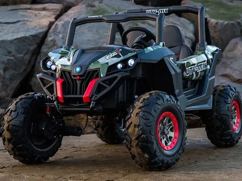 

Детский электромобиль Багги джип 4x4 M 3602 EBLRS-18 камуфляж, Хаки