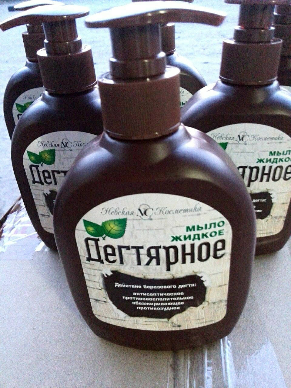 

Дегтярное жидкое мыло «Невская косметика» 300мл