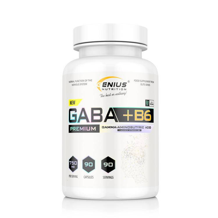

Габа Genius Nutrition Gaba + B6 90 caps