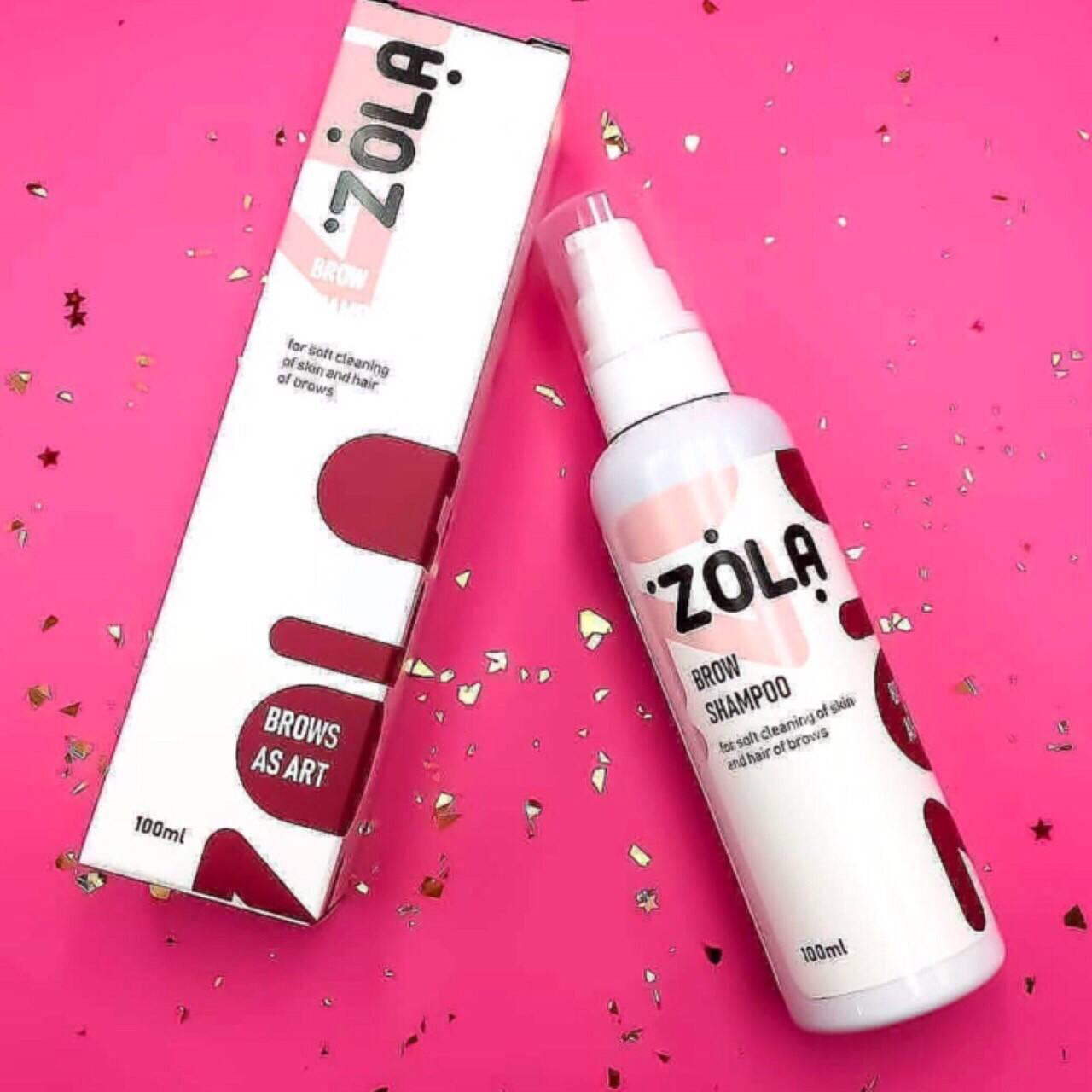 

Шампунь для бровей (Brow Shampoo) "ZOLA", 100 мл