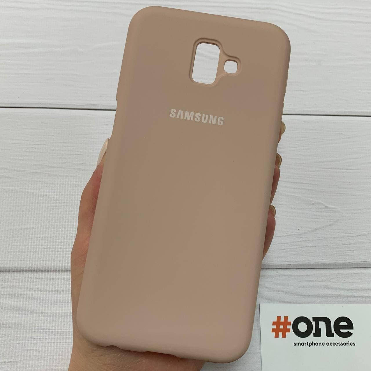 

Чехол для Samsung J6 Plus J610 с микрофиброй бархатный накладка чехол на самсунг дж6 плюс пудровый AAF