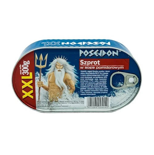 

Шпроты в томатном соусе Посейдон XXL Posejdon 300 г Польша