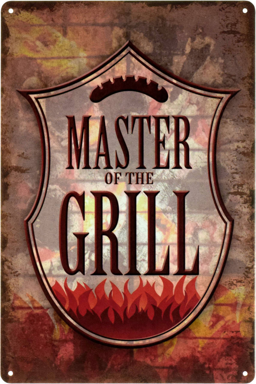 

Металлическая табличка "Мастер Гриля / Master Of The Grill" (ms-103483)