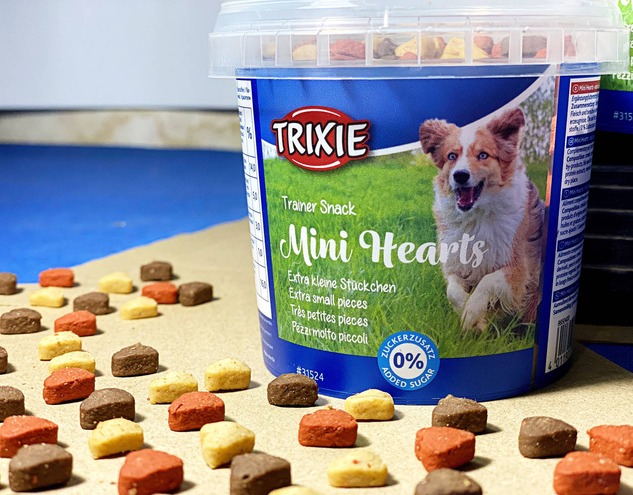 

Лакомства для дрессировки собак ассорти TRIXIE MINI HEARTS 200 гр