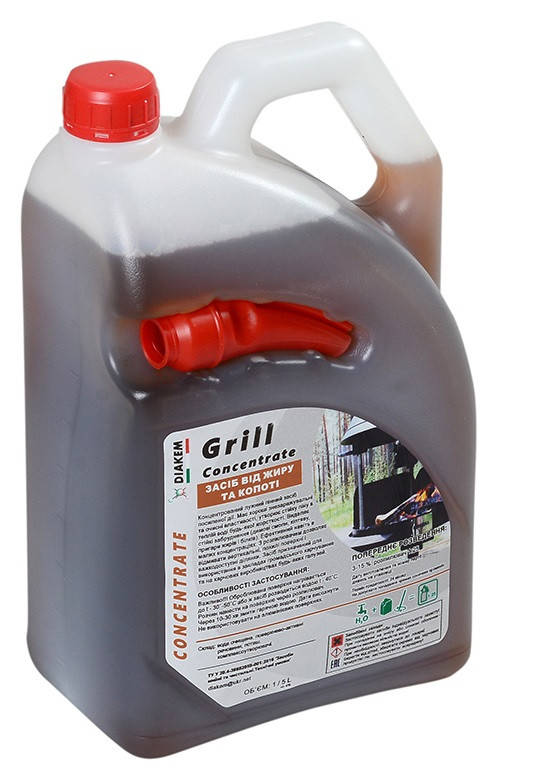 

Засіб для чистки жирних поверхонь лужний Grill "Diakem" Italtek