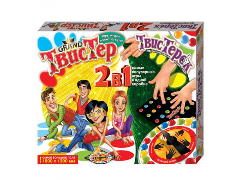 

Напольная игра Danko Toys 2 в 1 Твистер гранд + Твистерок TWTK