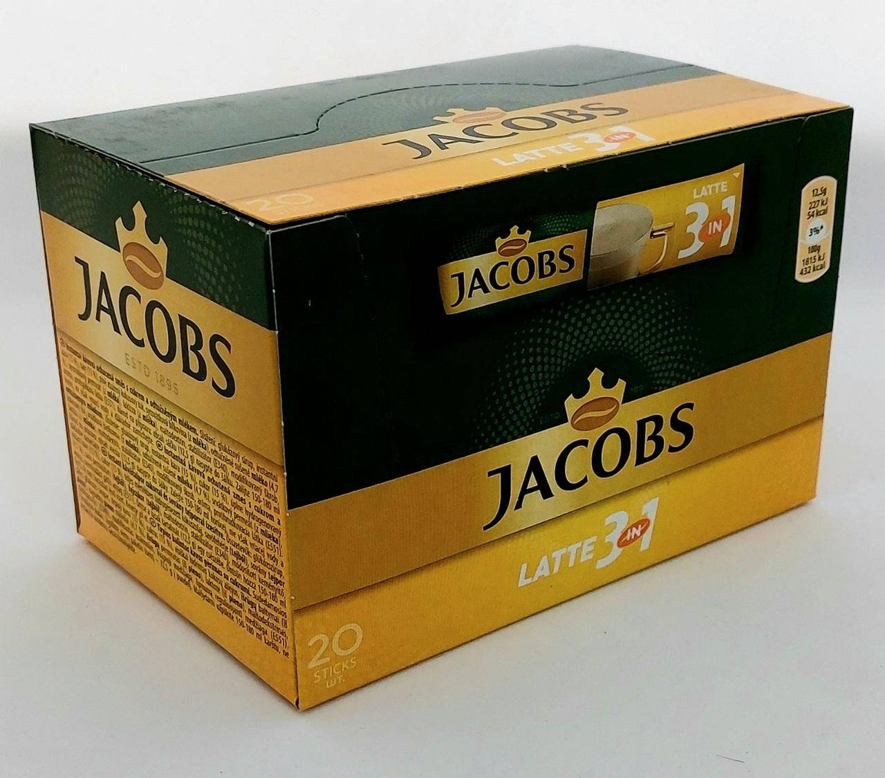 

Якобс "3 в 1 Латте" 20 стиков по 12,5 г.