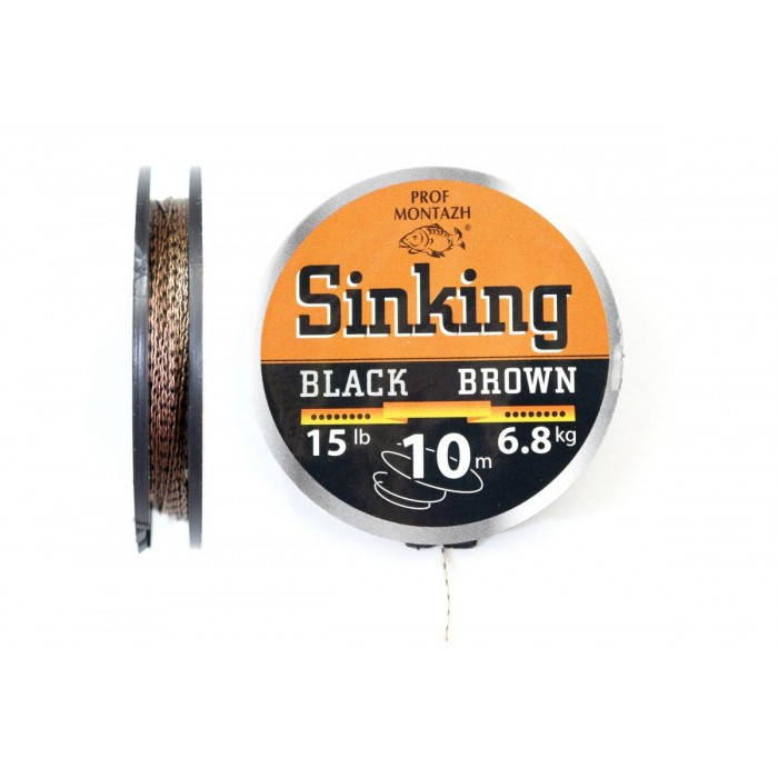 

Поводочный материал Black Brown 25 LB 11.4кг (10м) Коричневый