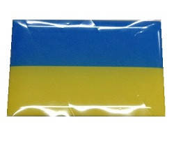 

Наклейка силикон "Флаг Украины" (45x30)