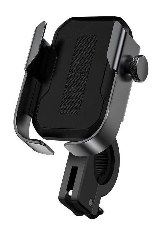 

Вело-мото держатель для телефона Baseus Armor Motorcycle holder Черный (SUKJA-01)