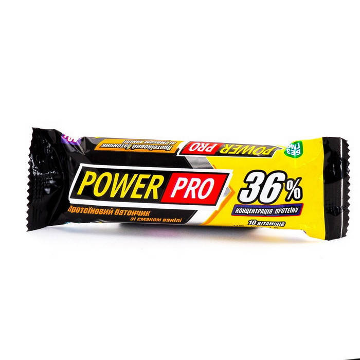 

Протеиновый батончик Power Pro 36% (60 г) павер про mochaccino