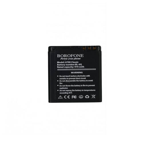 

Аккумуляторная батарея Nokia BL-6Q Borofone
