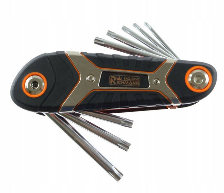 

Ключи TORX складные RICHMANN 8шт T9-T40 (C6610)