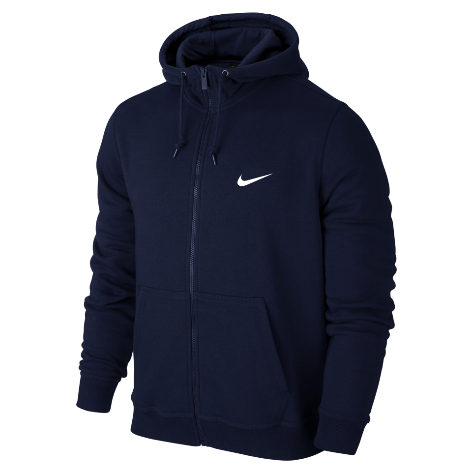 

Мужская спортивная кофта кенгуру, толстовка Nike (Найк) на молнии синяя L, Синий