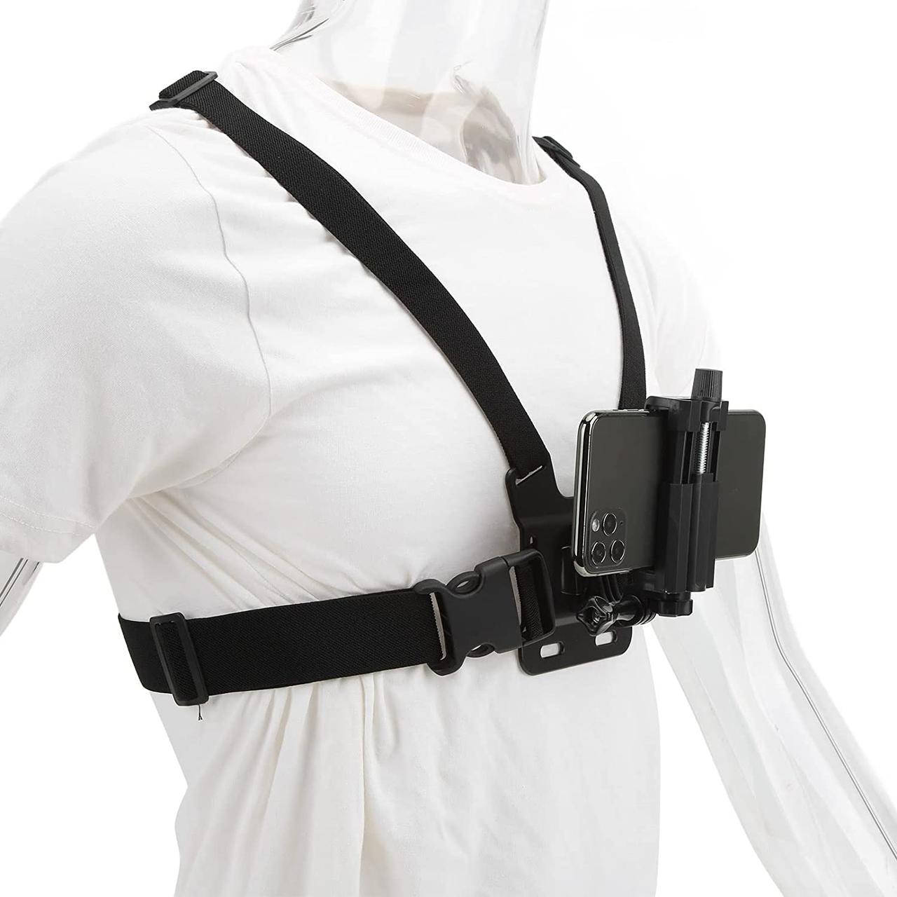 

Крепление на грудь Chest Mount Harness для телефона, смартфона