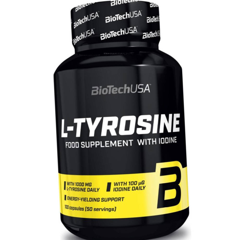 

Аминокислота Л-тирозин BioTech L-Tyrosine 100 капс