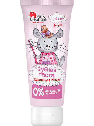 

Зубна паста Шиншила Міла 50мл PINK ELEPHANT