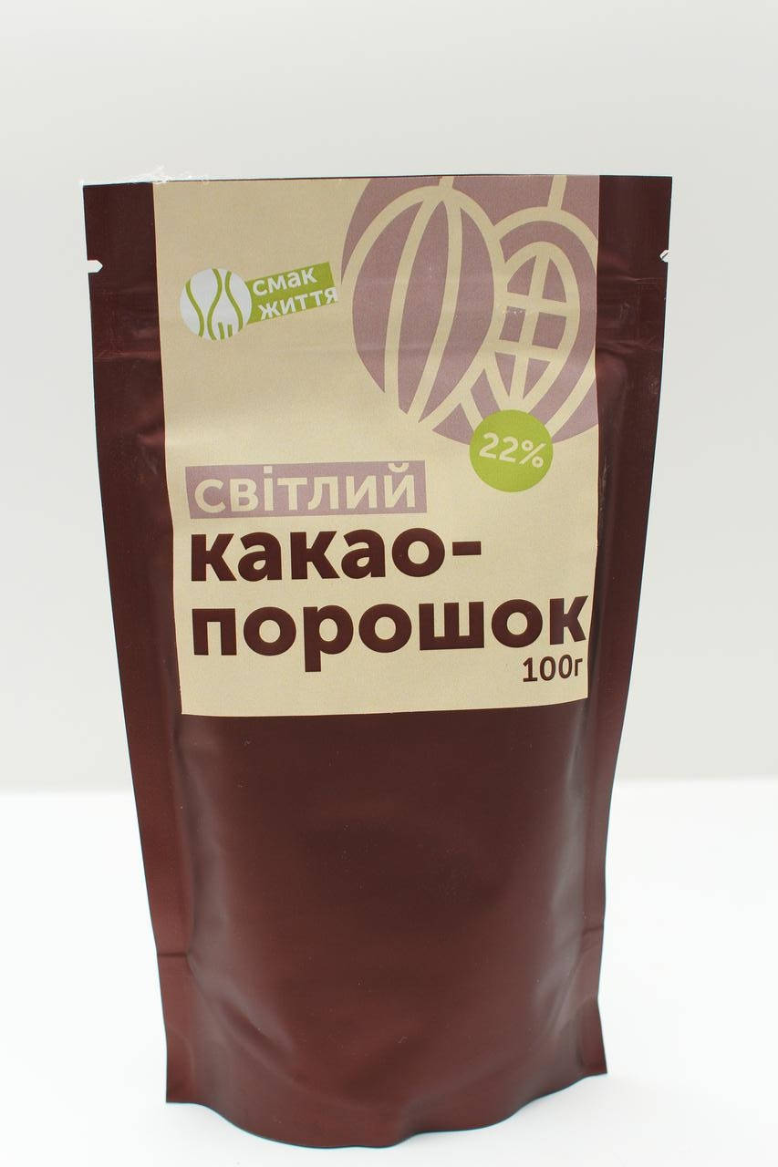 

Какао порошок светлый (премиум 22%), 100г