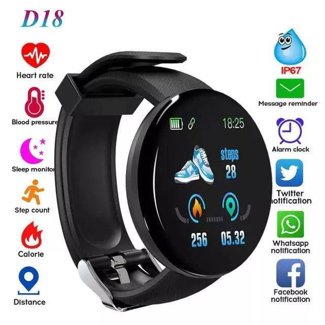 

Смарт часы D18 1.3 дюйма | Smart watch умные сенсорные часы