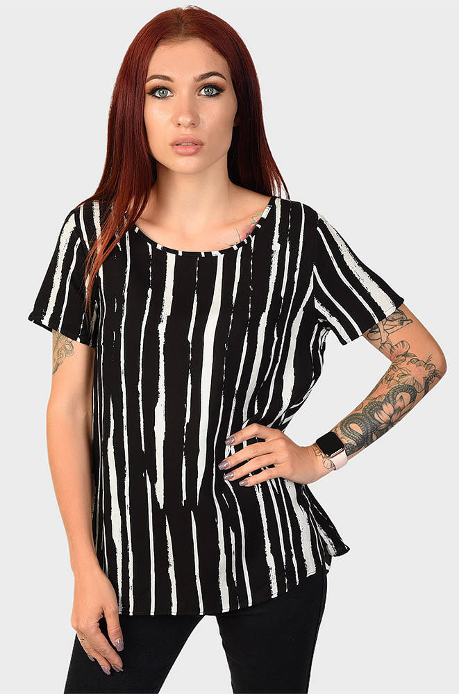 

Блуза женская черная 103160M, Черный