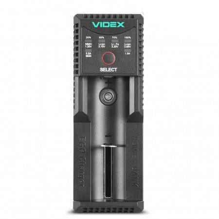

Зарядное устройство для аккумуляторов + Power Bank Videx U100