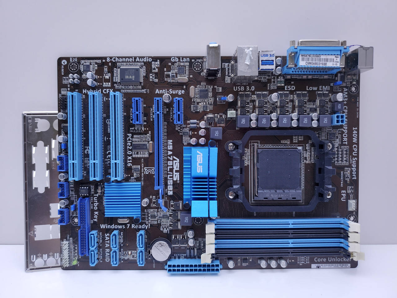 

Материнская плата Asus M5A78L/USB3 AM3+ FX DDR3