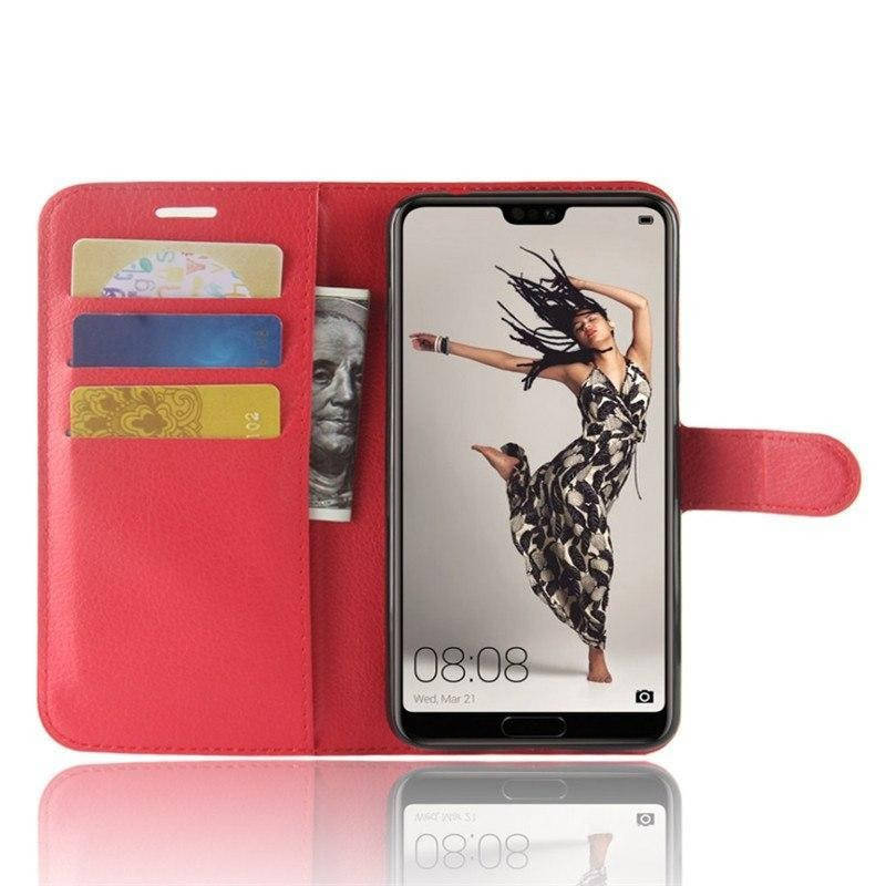 

Чехол-книжка Litchie Wallet для Huawei P20 Красный
