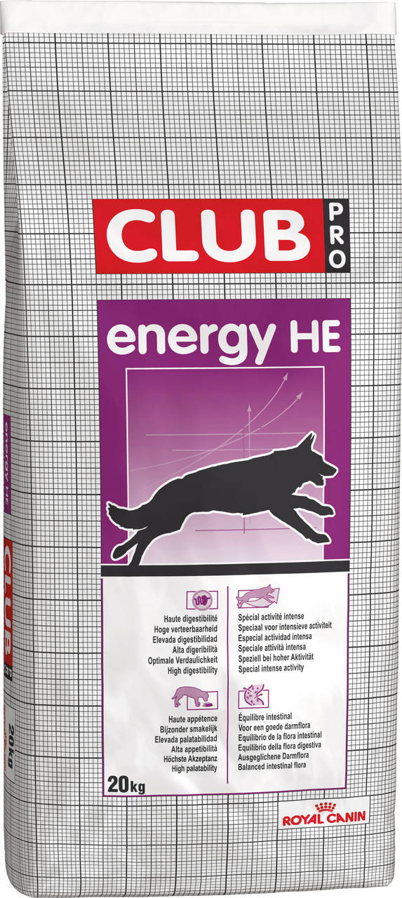 

Сухой корм Royal Canin Club Pro "Energy HE" 20КГ