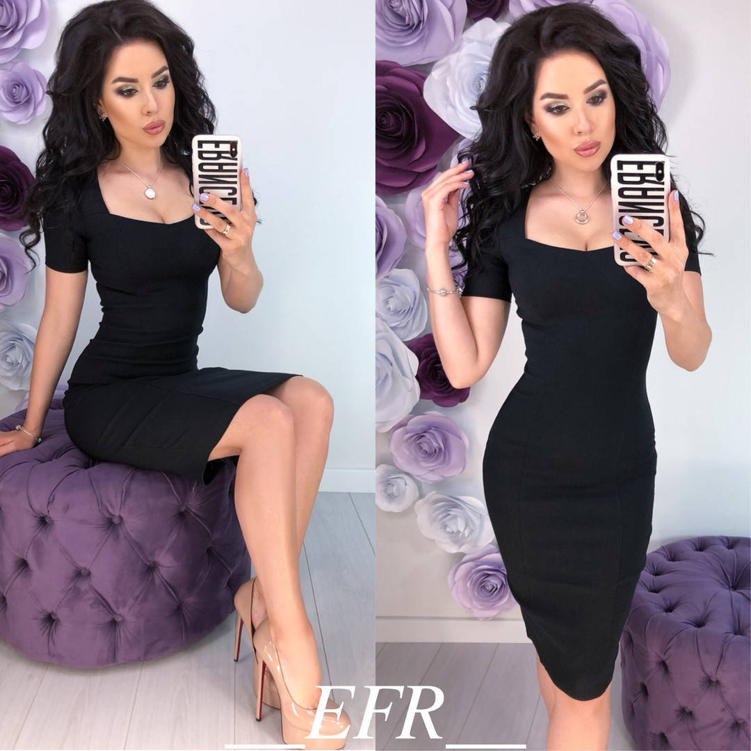 

Платье женское красивое футляр Милашка модное стильное купить 42 44 46 48 50 52 Р