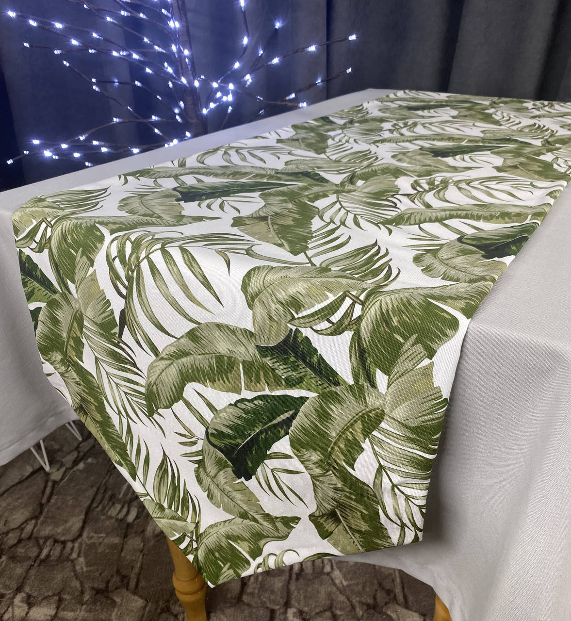 

Скатерть-дорожка (раннер) на стол тефлоновая высокого качества, 40см х 170см