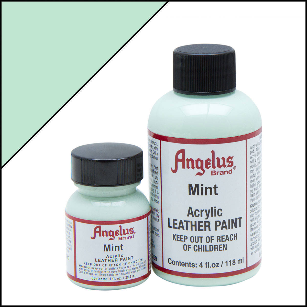 

Краска для кожи Angelus Mint (мята), Бирюзовый