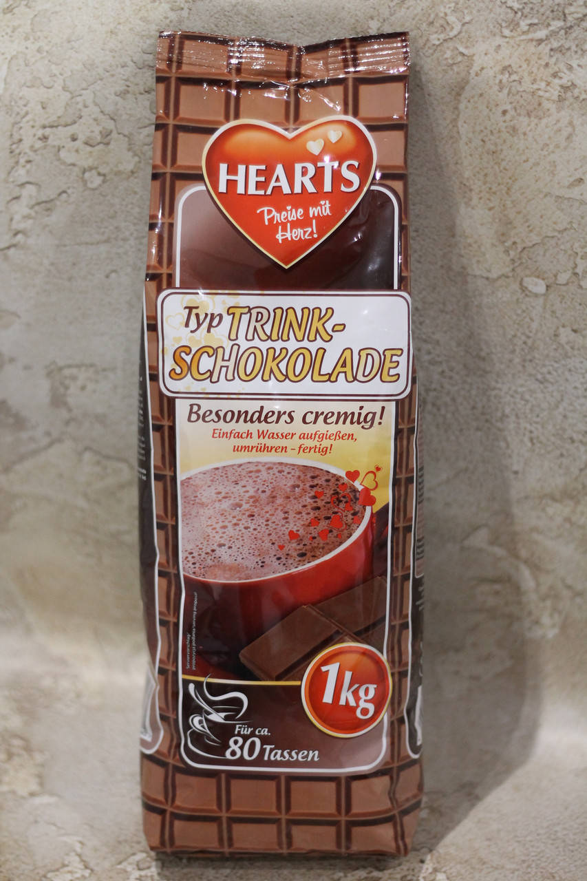 

Капучіно hearts trink-schokolade (шоколад) 1кг