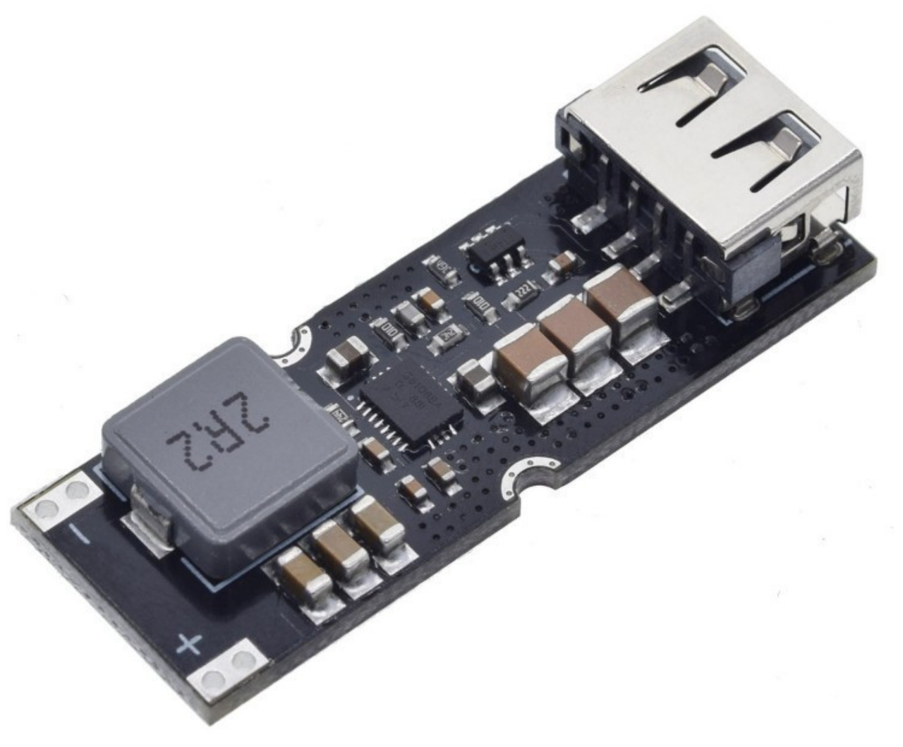 

Стабилизатор повышающий USB DC-DC 2.8~4.5В - 5В QC2.0, QC3.0